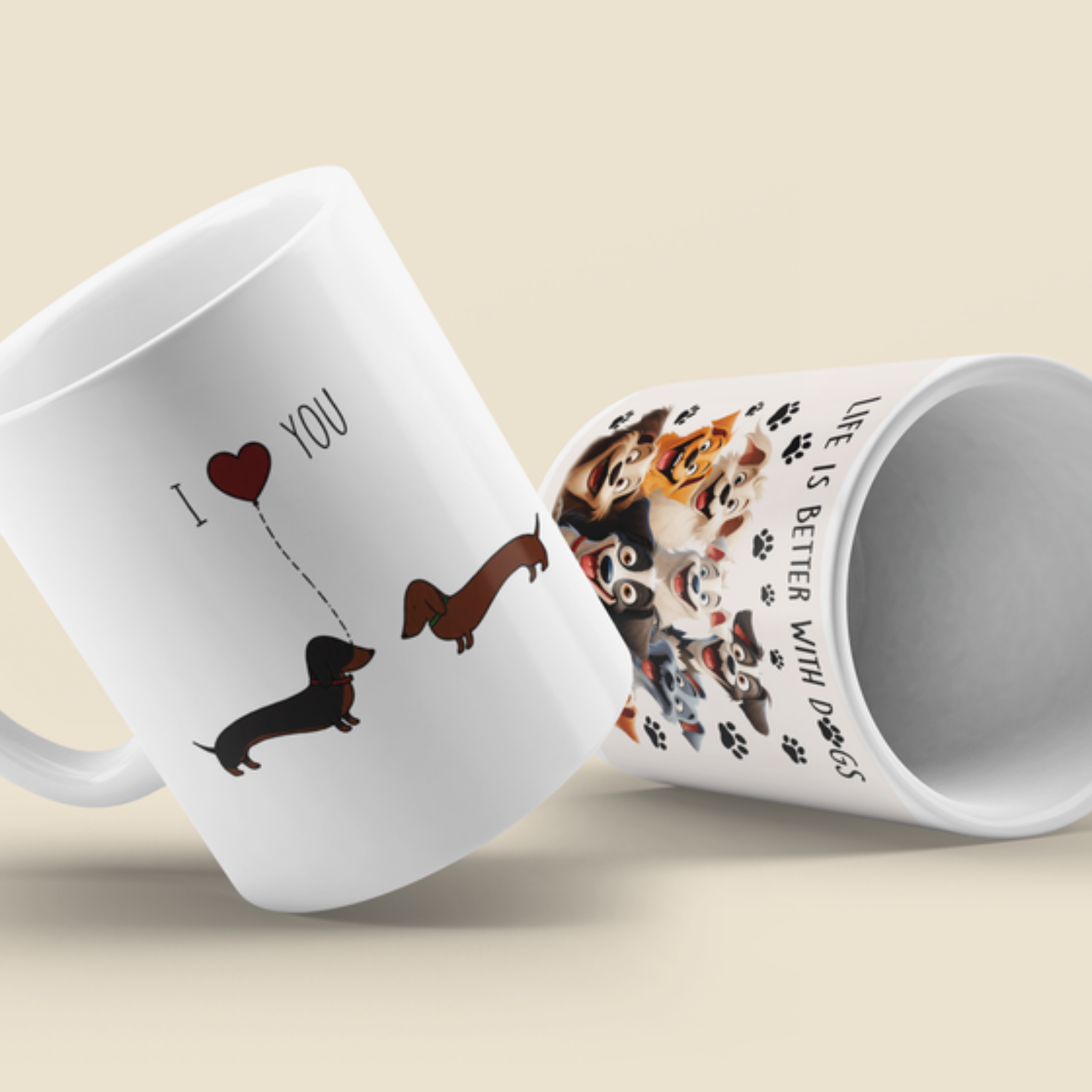dog mugs