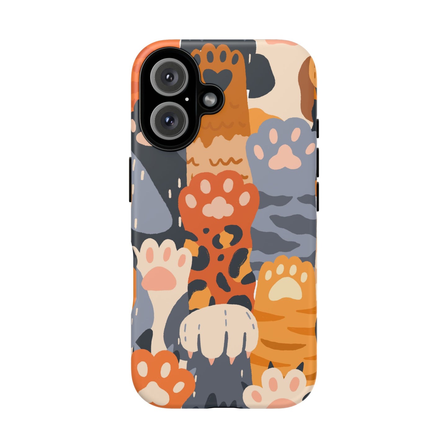 Cat Paws Phone Case — Tough Aesthetic Case for iPhone