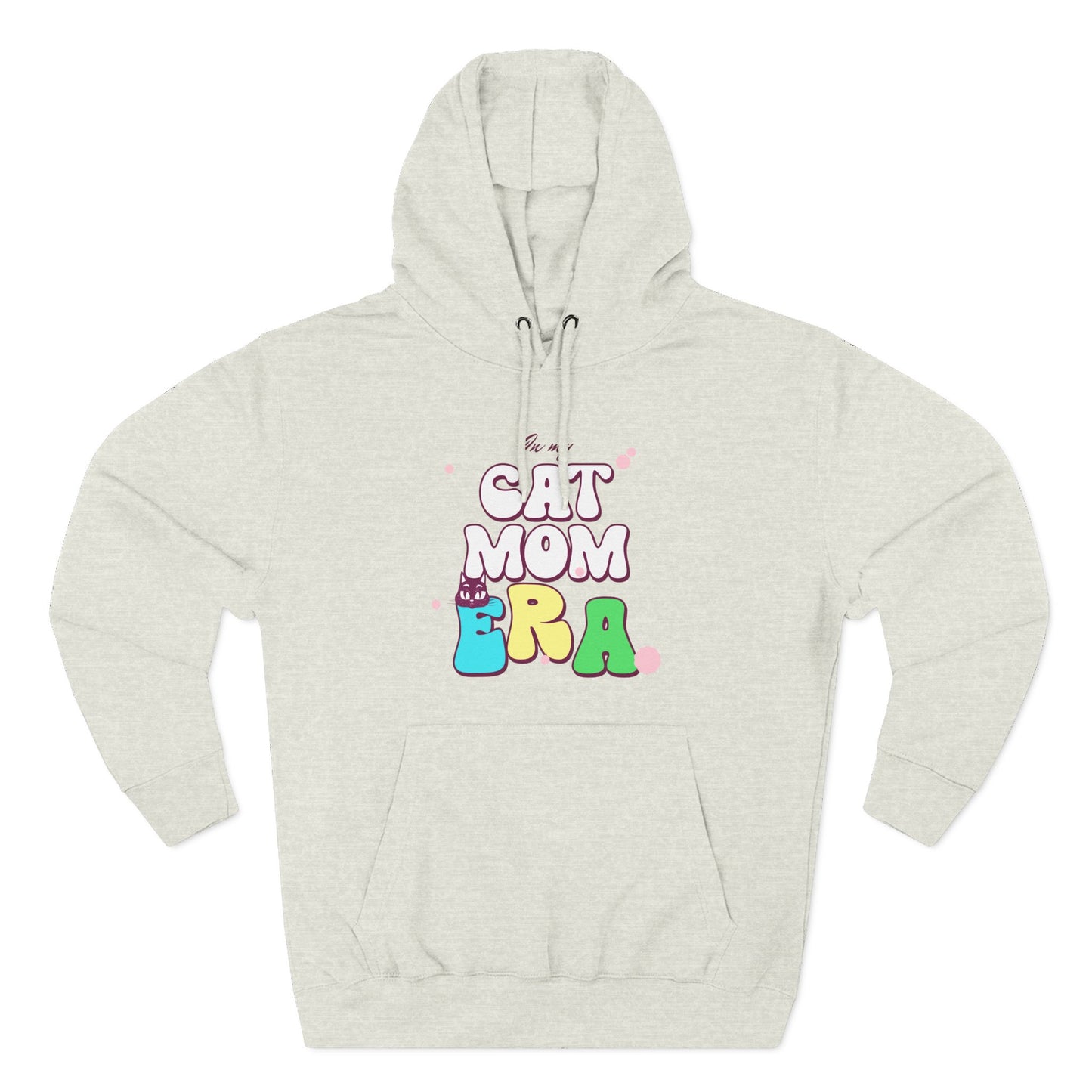 Cat Mom Pastel Hoodie – Cute Cat Lover Sweatshirt