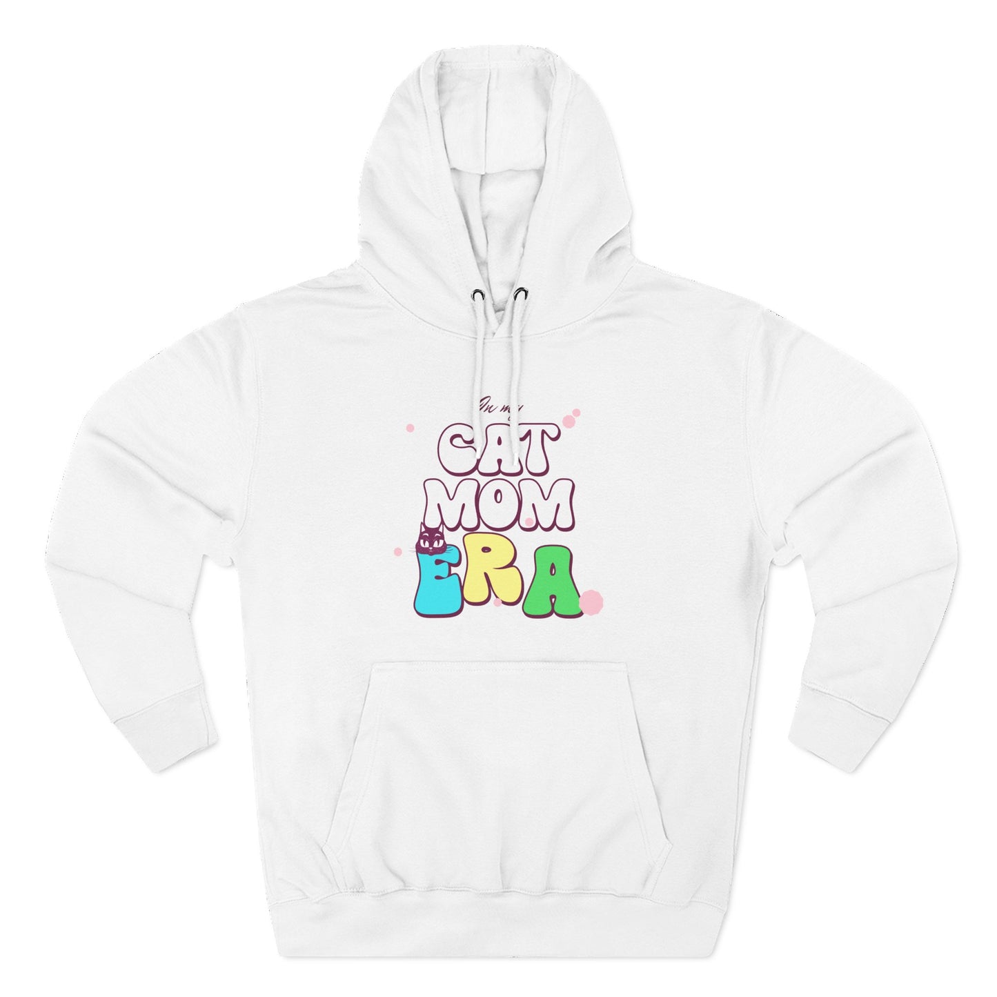 Cat Mom Pastel Hoodie – Cute Cat Lover Sweatshirt