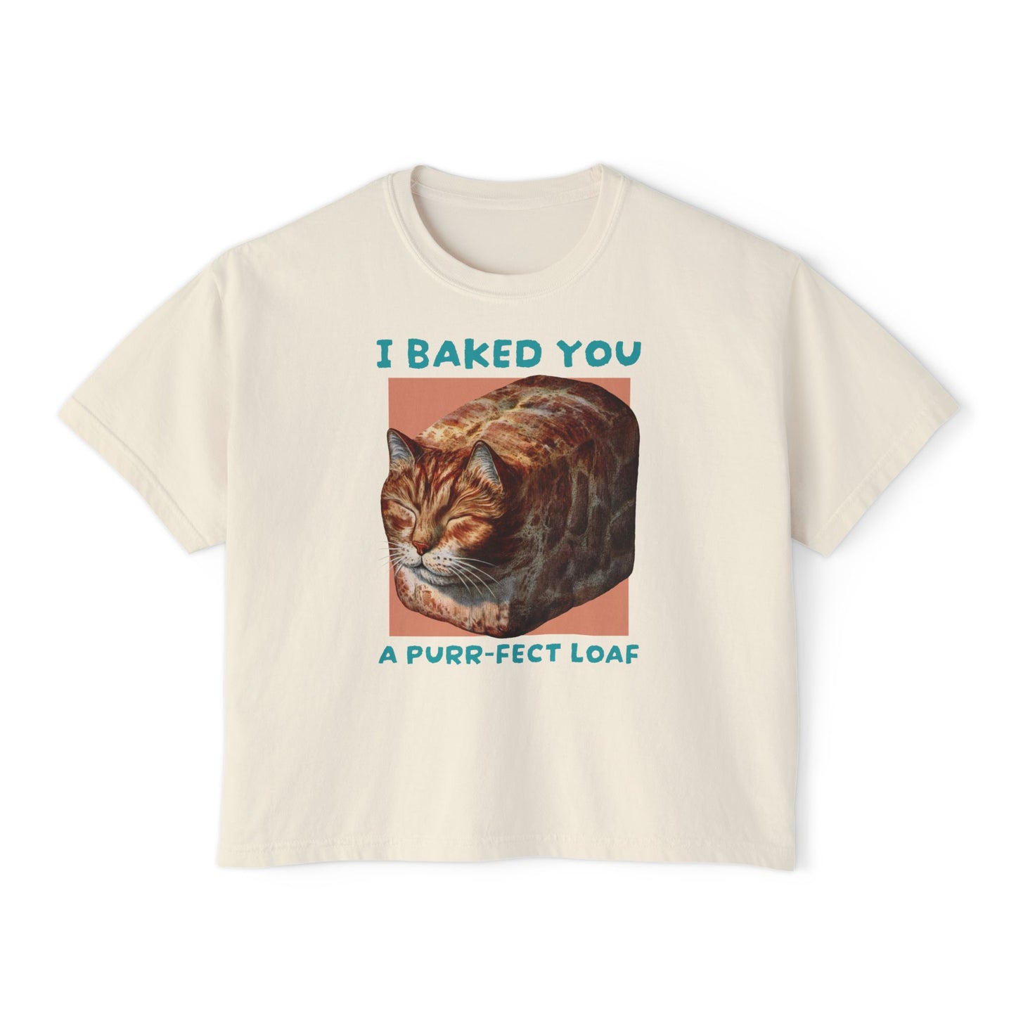 I Baked You A Purr-fect Loaf Cat Tee – Funny Cat Lover T-Shirt