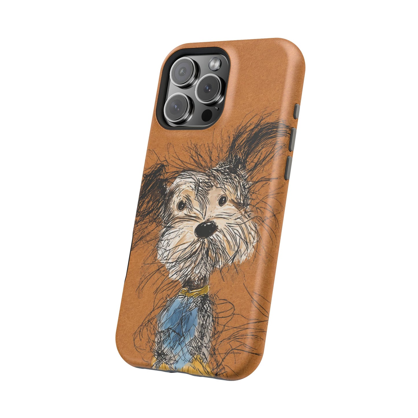 Sketchy Terrier Dog Art iPhone Case – Cute Dog Mom Phone Cover