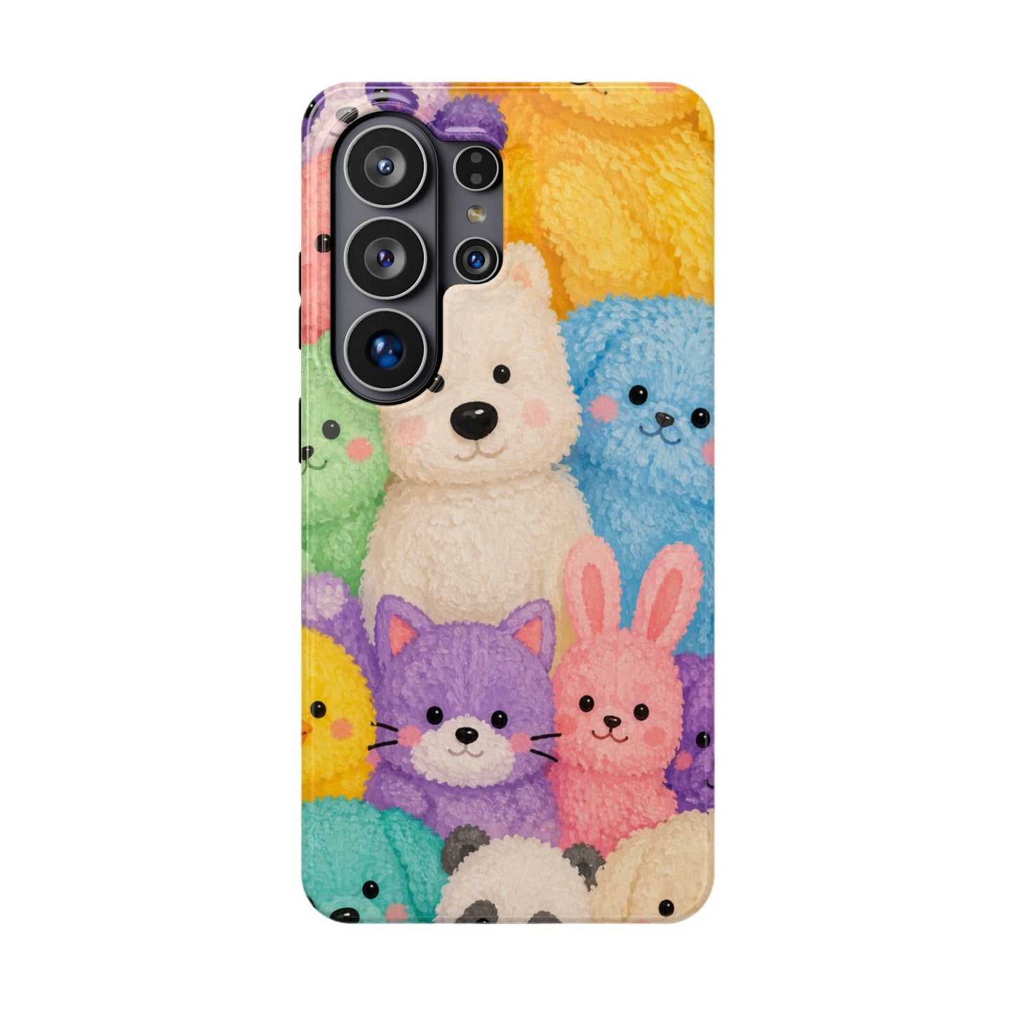 Cute Plushie Animals iPhone Case – Perfect Gift for Dog Lovers