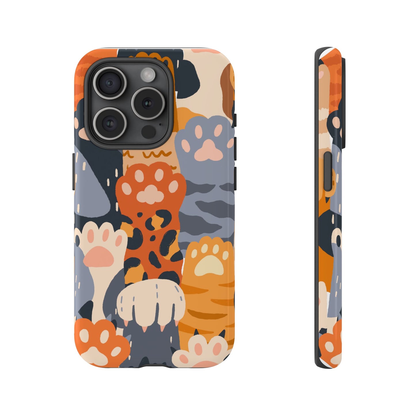 Cat Paws Phone Case — Tough Aesthetic Case for iPhone