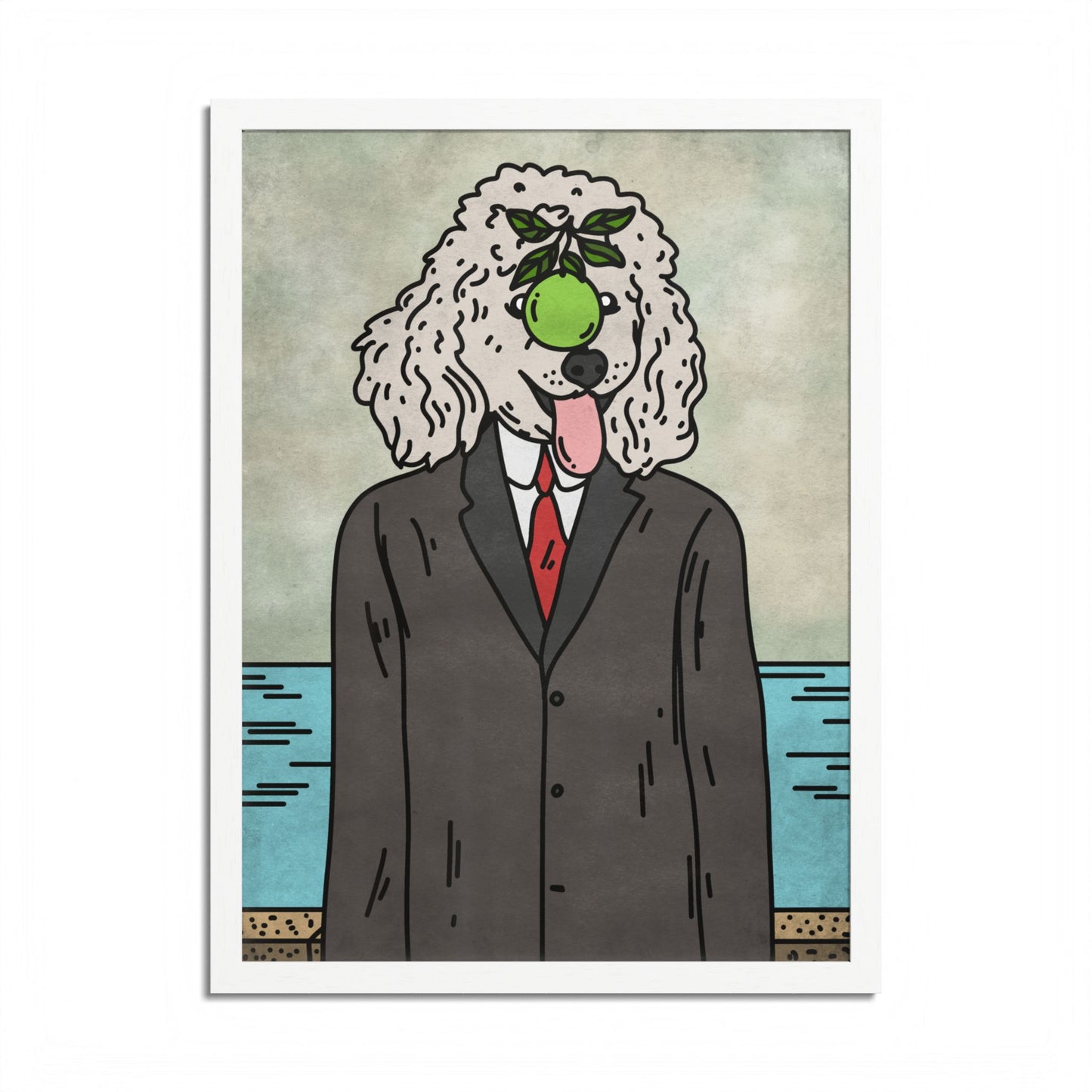 The Distinguished Pup™ Framed Wall Art