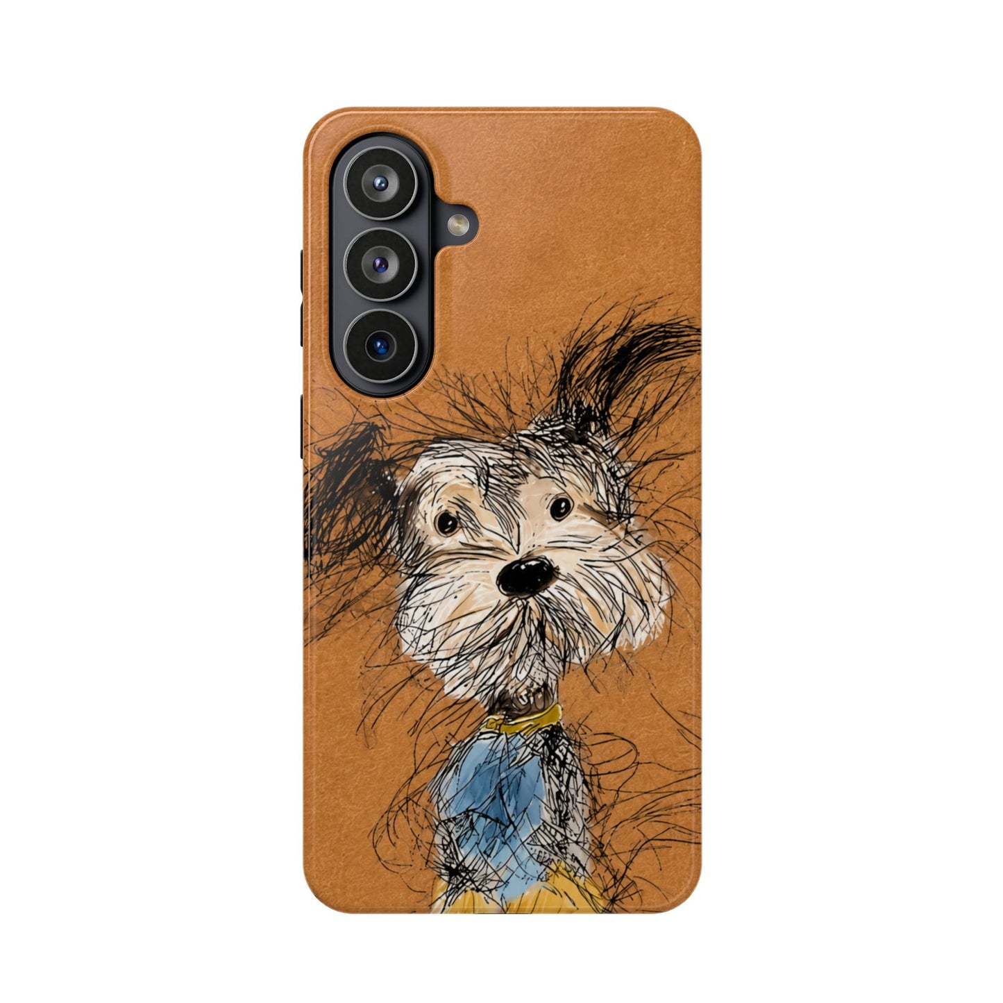 Sketchy Terrier Dog Art iPhone Case – Cute Dog Mom Phone Cover